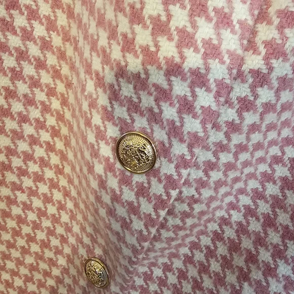 Women's Houndstooth Blazer Size XS - Picture 2 of 6